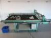 YRGlass (Chinese) 2 Axis Square Glass Cutting Table Model YR1613, Complete with 18 x Glass Scoring Heads, S/N 0510121. - 2