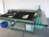 YRGlass (Chinese) 2 Axis Square Glass Cutting Table Model YR1613, Complete with 18 x Glass Scoring Heads, S/N 0510121. - 3
