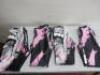 12 x Zombie Makeout Club Bite Me Pink Leggins in Assorted Sizes (3 x XL, 3 x L, 3 x M, 3 x SM).RRP £479.88