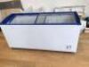 Arcaboa Sliding Glass Lid Chest Freezer, Model ACL 550, S/N 299493. - 2