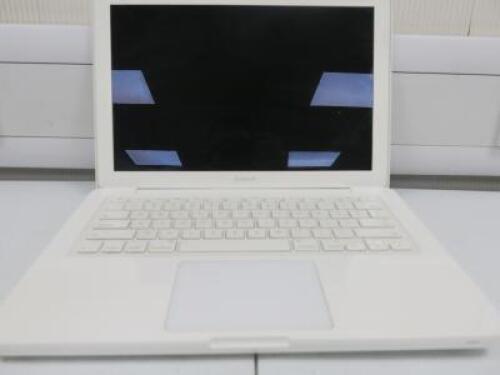 Apple 13" MacBook, Model A1342. Running OS X Yosemite 10.10.5, 2.4 Ghz Intel Core 2 Duo, 2 GB RAM, 250GB SATA Disk, NVIDIA GeForce 320M 256MB. NOTE: requires power supply.