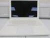 Apple 13" MacBook, Model A1342. Running OS X Yosemite 10.10.5, 2.4 Ghz Intel Core 2 Duo, 2 GB RAM, 250GB SATA Disk, NVIDIA GeForce 320M 256MB. NOTE: requires power supply.