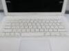 Apple 13" MacBook, Model A1342. Running OS X Yosemite 10.10.5, 2.4 Ghz Intel Core 2 Duo, 2 GB RAM, 250GB SATA Disk, NVIDIA GeForce 320M 256MB. NOTE: requires power supply. - 2