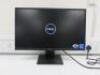 Dell 24" Flat Panel Monitor, Model E2421HN. Comes with Power Supply. - 3