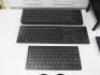 Quantity of Wired & Wireless Keyboards & Mouse to Include: 4 x Wireless Keyboards & 2 Wireless Mouse, 1 x Wired Keyboard & 1 x Wired Mouse. Comes with 2 x Bontec Monitor Height Adjustable Stands. - 2