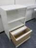 Ikea Bekant Metal Storage Unit In White with Mesh Back/Sides & Drawer. Size H100cm x W61cm x D46cm. - 5