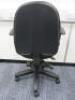 Multi Adjustable Office Swivel Chair, Upholstered in Grey Hopsack on Black Base. - 3