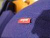 4 x Arper Breakout/Meeting Chair Upholstered in Purple Sack Cloth on Metal Frame. - 7