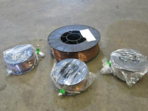 4 x Reels of Mig Welding Wire.