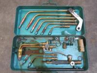 Set of Oxy-Acetylene Welding/Cutting Torches in Carry Case.