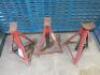 4 x Large Axle Stands. - 2