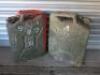 2 x 20L Jerry Cans. Vintage (1960-1980's). - 2