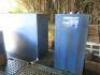 2 x Unipart Oil Tanks on Spill Stands to Include: Unipart Sureflow Blue 15/50 Oil Storage Tank (Approx 350 Litres) & Unipart Sureflow Blue 15/40 Oil Storage Tank (1100 Litres).