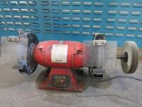 Sealey 8" Grinder with Brush & Buffer.