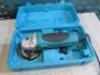 Corded 250v Angle Grinder in Case.