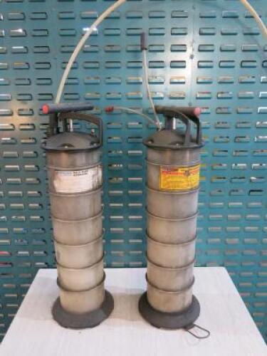2 x Sealey Oil & Fluid Pump Extractors.