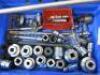 Crate Containing Large Qty of 3/4" Sockets & Bars. - 2