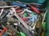 Crate Containing Large Qty of Mole Grips, Adjustable Spanners, Wrenches, Pliers Etc. - 3