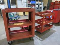 Snap-On Mobile 3 Tier Workshop Trolley & Other Unbranded.