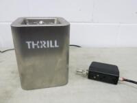 Thrill International Rapid Chill Countertop Mount Chilling Box, Model Thrill Vortex, S/N 18/1650.