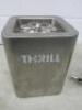 Thrill International Rapid Chill Countertop Mount Chilling Box, Model Thrill Vortex, S/N 18/1650. - 2