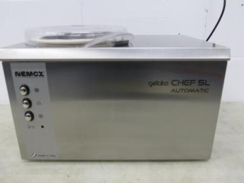 Nemox Gelato Chef 5 Lt Automatic Ice Cream Maker, Model CICM2.