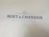 Moet & Chandon Champagne Gold Finish Oval Drinks Tray. Size 44cm. - 2