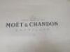 Moet & Chandon Champagne Gold Finish Oval Drinks Tray. Size 44cm. - 2