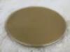 Moet & Chandon Champagne Gold Finish Oval Drinks Tray. Size 44cm. - 3