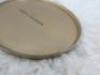 Moet & Chandon Champagne Gold Finish Oval Drinks Tray. Size 44cm. - 4