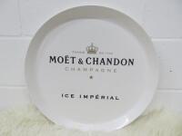 Moet & Chandon Champagne Ice Imperial Serving Tray. Size Diameter 51cm.