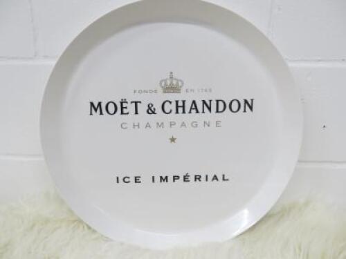 Moet & Chandon Champagne Ice Imperial Serving Tray. Size Diameter 51cm.