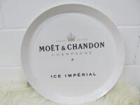 Moet & Chandon Champagne Ice Imperial Serving Tray. Size Diameter 51cm.