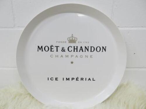 Moet & Chandon Champagne Ice Imperial Serving Tray. Size Diameter 51cm.