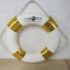 Moet & Chandon Champagne Polystyrene Decorational Life Buoy. Size Dia 75cm. - 4