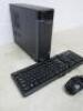 Lenovo PC, Model 10132. Comes with Keyboard & Mouse. NOTE: Unable to power up, HDD removed - 2