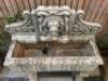 Cast Stone Rectangular Lion Wall Fountain with Feet, Size (L) 94cm x (W)38cm. - 6