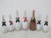 7 x Display Bottles of Moet & Chandon Champagne Display Bottles to Include: 6 x Ice Imperial & 1 x Other.