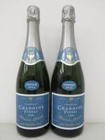 2 x Bottles of Chanoine Freres Brut Millesime Champagne, Vintage 2014, 75cl.