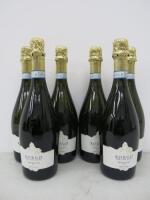 6 x Bottles of Borgo Del Col Alto Prosecco, Extra Dry Sparkling Wine, 75cl.