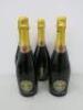 5 x Bottles of Continental Prosecco, Extra Dry Sparkling Wine, 75cl.