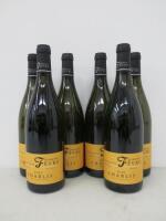 6 x Bottles of Domaine Nathalie & Gilles Fevre Chablis, 2020, 75cl.