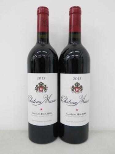 2 x Bottles of Chateau Musar Gaston Hochar Red Wine, 2015, 75cl.