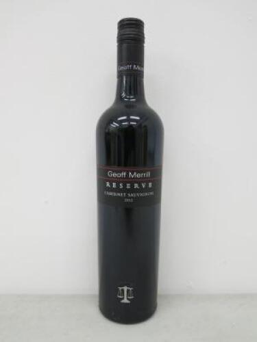 Geoff Merrill Reserve Cabernet Sauvignon, 2012, 75cl.