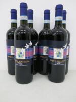 6 x Bottles of Donatella Cinelli Colombini Rosso di Montalcino ( Casato Prime Donne), 2018, 75cl.