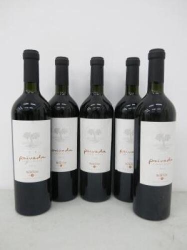 5 x Bottles of Bodega Norton Privada Family Blend Red Wine, 2015, 75cl.