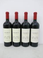 4 x Bottles of Saurus Barrel Fermented Malbec, 2018, 75cl.