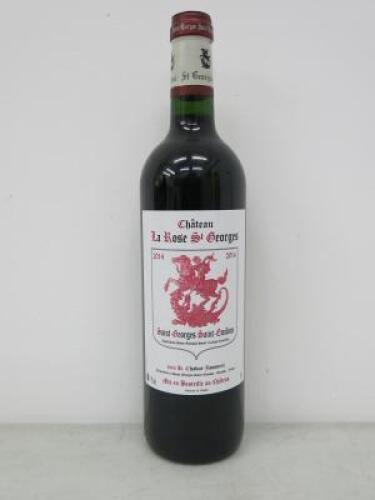 Chabut Janoueix Chateau La Rose Saint George-Saint Emillion, 2014, 75cl.