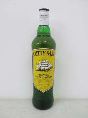 Bottle of Cutty Sark Blended Scotch Whisky, 70cl.