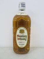 Bottle of Suntory Whisky, 70cl.